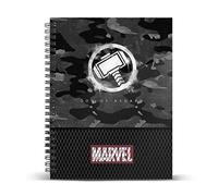 KARACTERMANIA Marvel THOR - Hammer-Quaderno a Quadretti DIN A4
