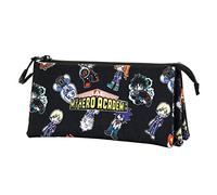 Karactermania My Hero Academia Chibi-Astuccio Triplo ECO, Nero