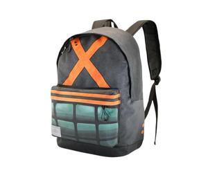 Karactermania My Hero Academia Zaino HS FAN, 30 x 41 cm, Capacità 22 L, Grigio X