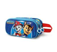 Karactermania Paw Patrol Adventure-Astuccio 3D Doppio, Blu, 22 x 10 cm