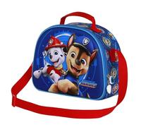 KARACTERMANIA Paw Patrol Adventure-Borsa Porta Merenda 3D, Blu, 26 x 20 cm