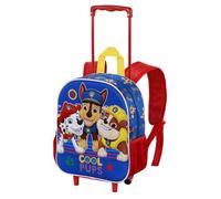 Karactermania Paw Patrol Cool-Zainetto 3D con Ruote Piccolo, Blu, 26 x 34 cm, Capacità 7 L