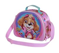 Karactermania Paw Patrol Happy-Borsa Porta Merenda 3D, Rosa, 26 x 20 cm