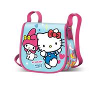 Karactermania Sanrio Hello Kitty Friendship-Borsa a Tracolla Muffin Mini, Blu, 17 x 17 cm