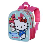 Karactermania Sanrio Hello Kitty Friendship-Zainetto 3D Elite, Blu, 25 x 30 cm, Capacità 7 L
