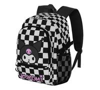 Karactermania Sanrio Kuromi B and W-Zaino Fight FAN 2.2, Nero, 31 x 44 cm, Capacità 24 L