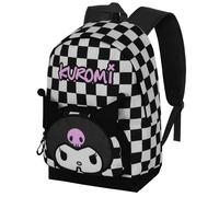 Karactermania Sanrio Kuromi B and W-Zaino HS FAN 2.2, Nero, 31 x 44 cm, Capacità 24 L
