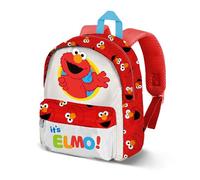 Karactermania Sesame Street Elmo Hello-Zainetto Prescolare Joy, Bianco, 22 x 27 cm, Capacità 5 L