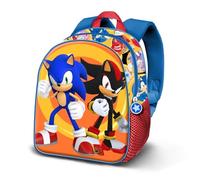 Karactermania Sonic The Hedgehog Shadow-Zainetto 3D Elite, Multicolore, 25 x 30 cm, Capacità 7 L