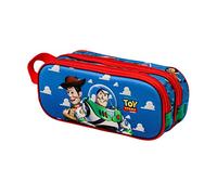 KARACTERMANIA Toy Story Buzz & Woody, Astuccio Portatutto 3D Doppio, Multicolore