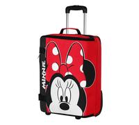 Disney Minni Mouse Curious-Valigia da Cabina Pieghevole, Rosso, 20 x 36 x 52 cm, Capacità 30 L