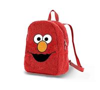 Karactermania Sesame Street Elmo Face-Zaino Plush, Rosso, 22 x 27 cm, Capacità 7 L