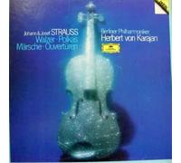 Karajan Berlin / Strauss, Johann And Josef - Waltzes, Polkas, Marches, Overtures 3LP BOX SET - Karajan Berlin / Strauss, Johann And Josef LP