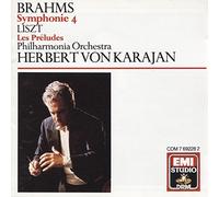 Karajan - Brahms:Sym. 4 en mi mineur op.98 / Liszt: Les Préludes