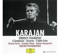 Karajan Direttore), Richter( Piano), Ferras( Violino), Rostropovich( Violoncello) - Karajan Conducts Tchaikovsky (Box8Cd)(Winter Dreams,Marche Slave,Little Russian