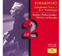 Pyotr Il'yich Tchaikovsky – Sinfonie n. 4, 5 e 6 Patetica – CD – Karajan (direttore)