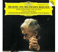 Karajan Herbert( Direttore), Barbara Hendricks( Soprano), Jose Van Dam( Baritono - Ein Deutsches Requiem, Op. 45 (Requiem Tedesco Op.45)