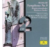 Karajan Herbert( Direttore), Christa Ludwig( Mezzo Soprano) - Sym 9/Kindertotenlieder/Rucker