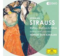 Johann Strauss / Herbert Karajan (direttore) – Valzer, Marce e Polke – CD – Deutsche Grammophon