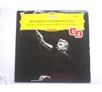 Karajan, Herbert Von - Karajan, Herbert Von Beethoven Symphonies 1 & 2 LP Deutsch Grammophon 138801 EX/VG 1963