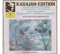 Karajan,Herbert Von - Mendelssohn: Symphonie N° Italian" et Robert Schumann: Symphonie N° Spring"
