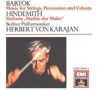 Karajan - Karajan conducts Bartok: Music for Strings, Percussion and Celesta; Hindemith: Sinfonie "Mathis der Malher"