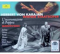 Monteverdi: L'Incoronazione Di Poppea / Karajan, Jurinac, Janowiz, Wien 1960 CD
