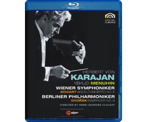 Karajan: Mozart Violin Concerto No.5/Dvorak Symphony No.9 (Blu-ray)