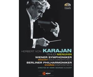 Karajan: Mozart Violin Concerto No.5/Dvorak Symphony No.9 (DVD)