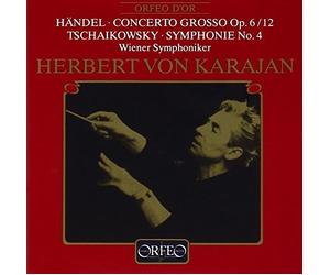 Karajan/Wsy Concerto Grosso/symphony No. 4 (Von Karajan, Vso) (CD) Album