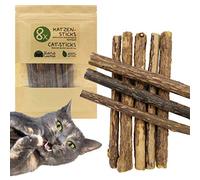 KaraLuna 8 Cat Sticks (Matatabi) | Trattamento Dentale Naturale e Giocattolo per Gatti I Matatabi Silvervine