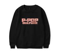 Karan Aujla P-Pop Culture Maglietta a maniche lunghe It Was All A Dream Tour Merch Donne Uomini Girocollo Felpe, Nero , S
