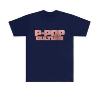 Karan Aujla P-Pop Culture T-Shirts It was All A Dream Tour 2025 Merch Donne Uomini Moda Tee Manica Corta, Marina Militare, XXL