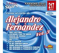 Karaoke: Alejandro Fernandez-la