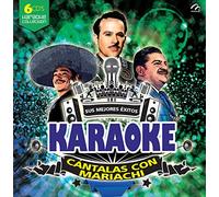 KARAOKE [ CANTALAS CON MARIACHI SUS MEJORES EXITOS] VARIOS ARTISTAS[6 CD's] IMPORT.