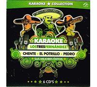 KARAOKE COLLECTION LOS TRES FERNANDEZ] CHENTE,EL POTRILLO,PEDRO [6 CD's] IMPORT.
