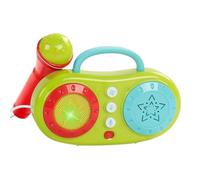 Karaoke for Kids, Multi Functional Microphone Karaoke Speaker, Singing Machine with Built in Music and Sound Effects, Educational Playset, 6.69x4.53x1.77 Inches