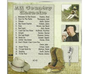 Karaoke Kurrents May 2010 8 CDG Update Set 129 NEW Current Country & Pop Songs