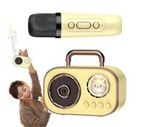 Karaoke macchina per bambini, Karaoke senza fili con 2 microfono - Restauro ricaricabile della batteria lunga lunga della batteria