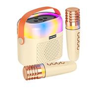 Karaoke Machine Set, Wireless Singing System, 4.72x2.76x5.12 inches