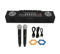 Karaoke Machine Wireless Live Sonno Scheda Scheda per la casa Outdoor Portable Bluetooth Speaker con microfono