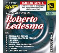 Karaoke Music CDG: Latin Stars Vol. 129 - Roberto Ledesma CDG (Sale!)