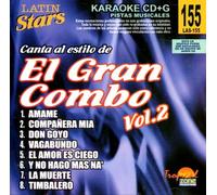 Karaoke Music CDG: Latin Stars Vol. 155 - El Gran Combo Vol.2 CDG