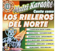 Karaoke Music CDG: MultiKaraoke OKE-0168 Los Rieleros Del Norte CDG