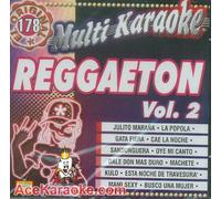 Karaoke Music CDG: MultiKaraoke OKE-0178 Reggaeton Vol. 2 CDG