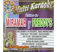 Karaoke Music CDG: MultiKaraoke OKE-0218 Exitos de Miramar y Freddy's CDG