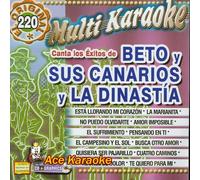 Karaoke Music CDG: MultiKaraoke OKE-0220 Canta los Exitos de Beto y Sus Canarios y La Dinastia CDG