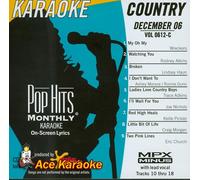 Karaoke Music CDG: Pop Hits Monthly Country - December 2006 Karaoke CDG