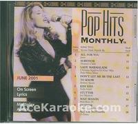 Karaoke Music CDG: Pop Hits Monthly Pop June 2001 CDG