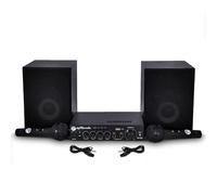 KARAOKE My 1st pack 2 altoparlanti stereo amplificatore da 100W + 1 + 2 microfoni